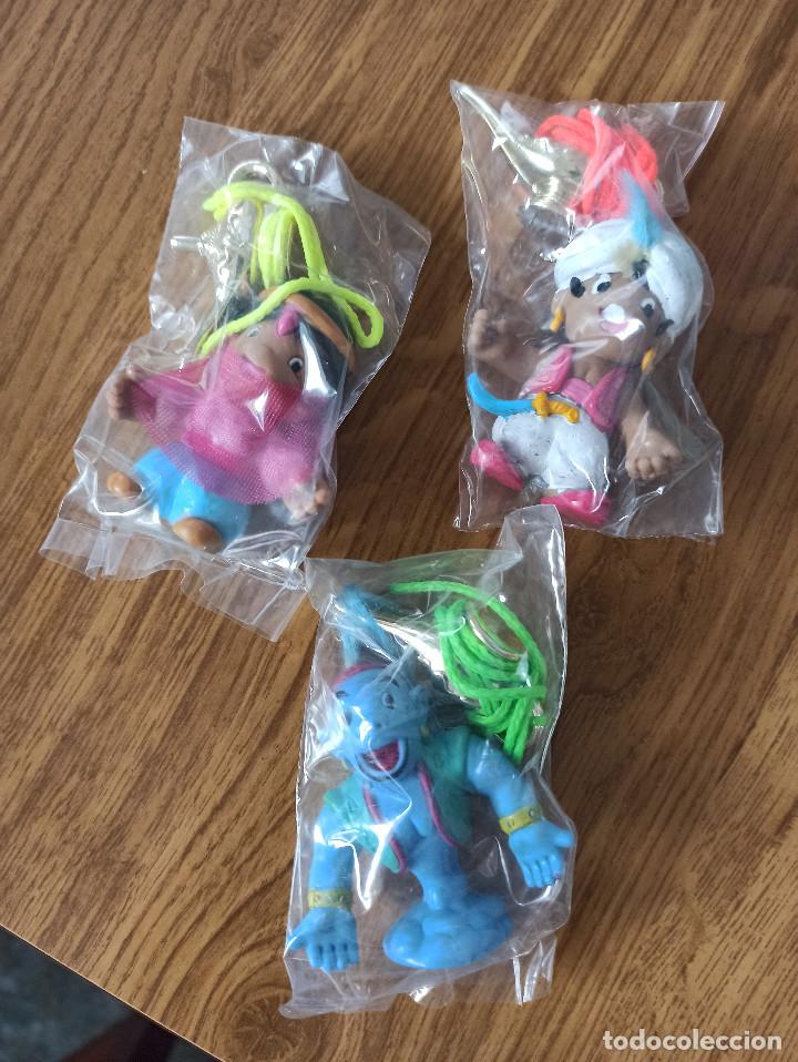 Figuras de Goma y PVC: ALADINO Y SU LAMPARA YASMIN Y EL GENIO DE NOVO LINO 3 FIGURAS NUEVO SIN USO A&Ntilde;OS 70 HECHO EN ONIL