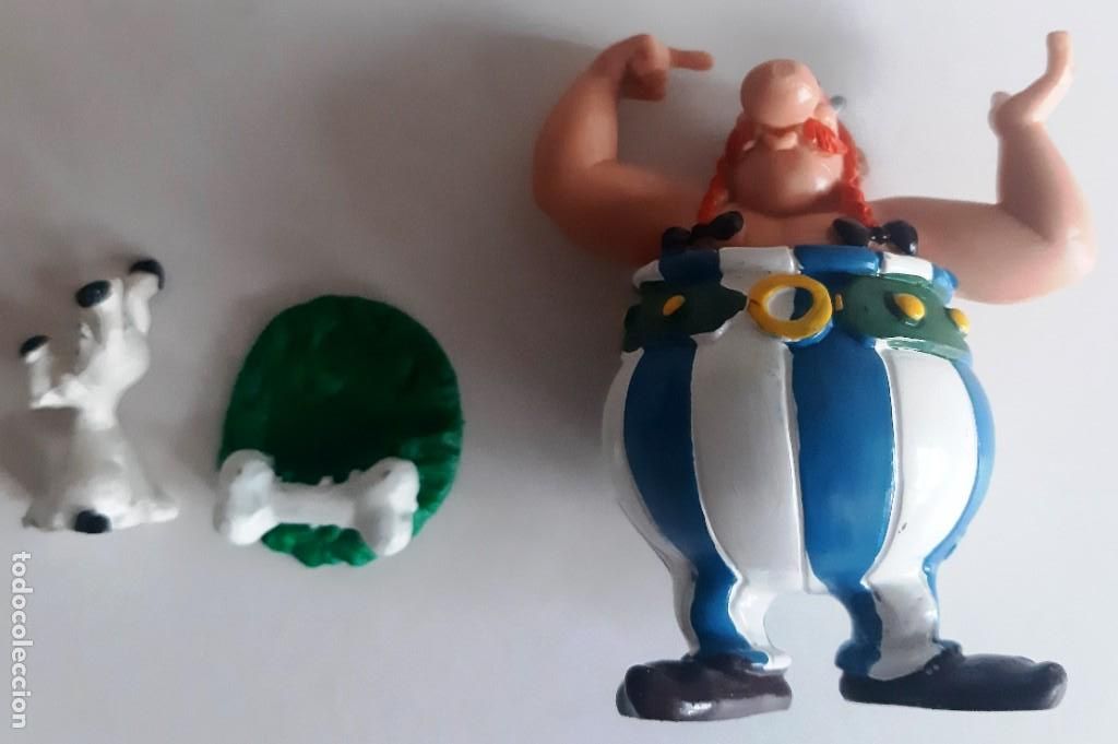 Figuras de goma y PVC: DOS FIGURAS : OBELIX - IDEAFIX - Foto 3