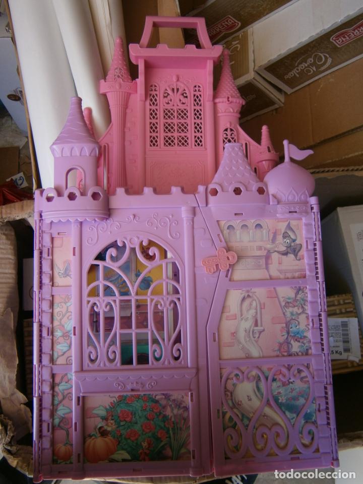 Figuras de goma y PVC: ESPECTACULAR CASTILLO DISNEY PLEGABLE - Foto 2