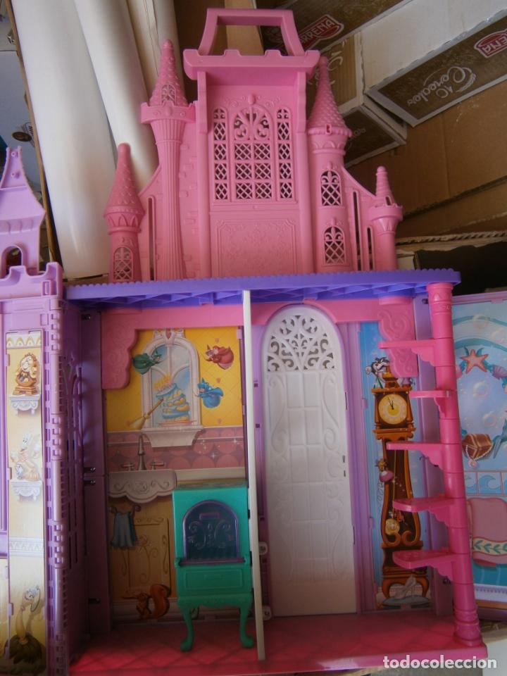 Figuras de goma y PVC: ESPECTACULAR CASTILLO DISNEY PLEGABLE - Foto 3