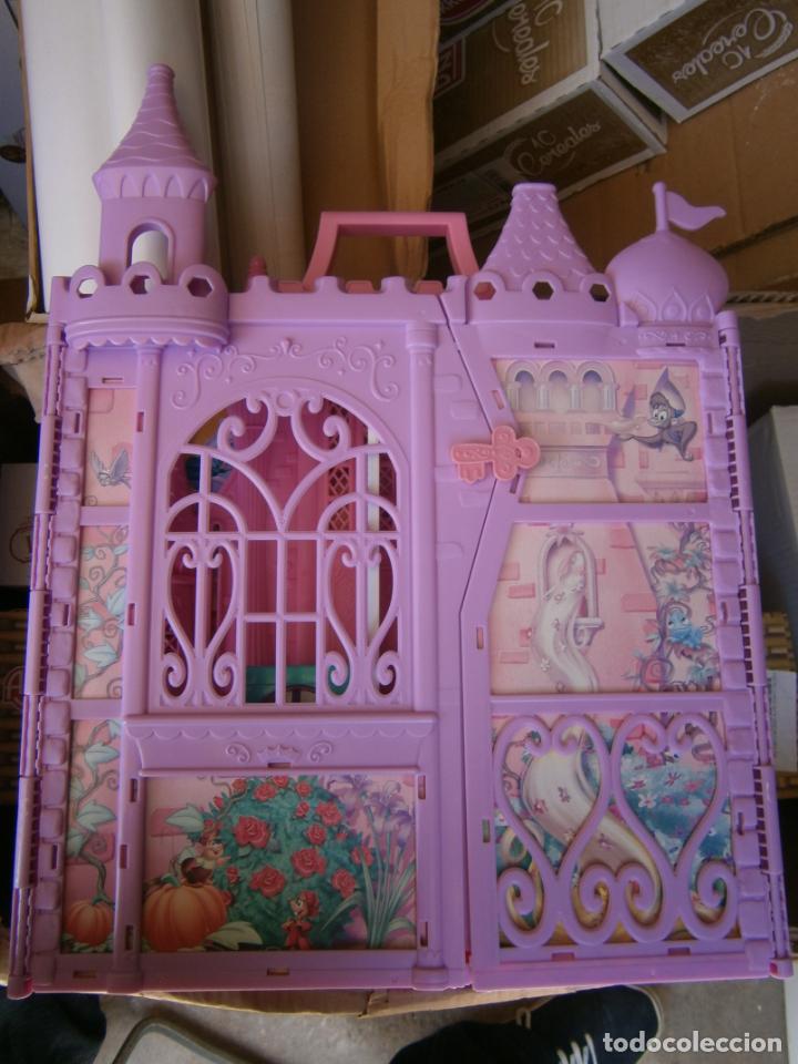 Figuras de goma y PVC: ESPECTACULAR CASTILLO DISNEY PLEGABLE - Foto 4