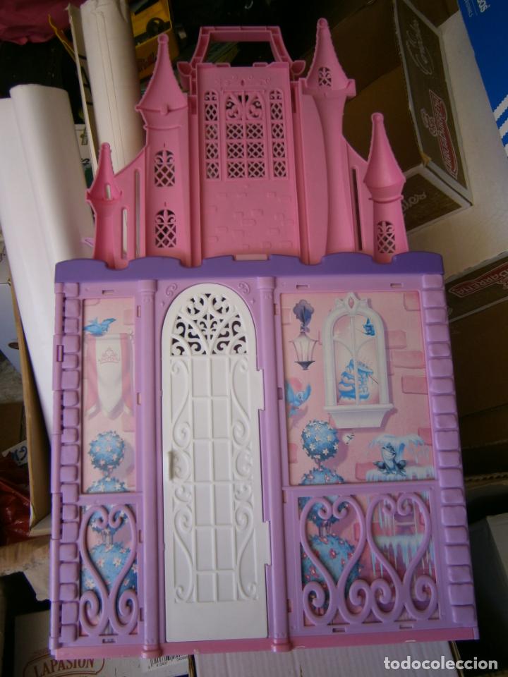 Figuras de goma y PVC: ESPECTACULAR CASTILLO DISNEY PLEGABLE - Foto 1
