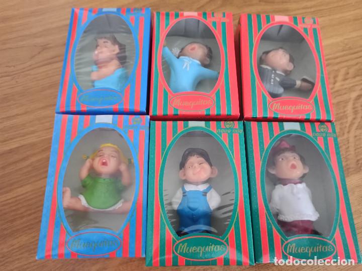 Figuras de Goma y PVC: LOTE MU&Ntilde;ECOS MU&Ntilde;EQUITAS DE NOVO LINO NUEVOS SIN USO ALTA CALIDAD ECHO EN ONIL A&Ntilde;OS 90