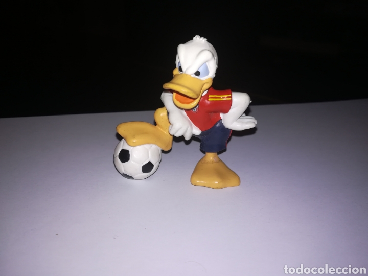 Pato de goma futbolista