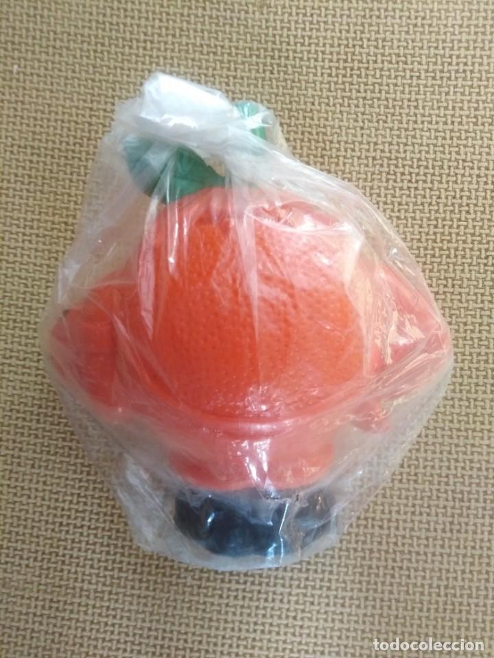 Figuras de goma y PVC: Hucha Naranjito pl&aacute;stico - Foto 5