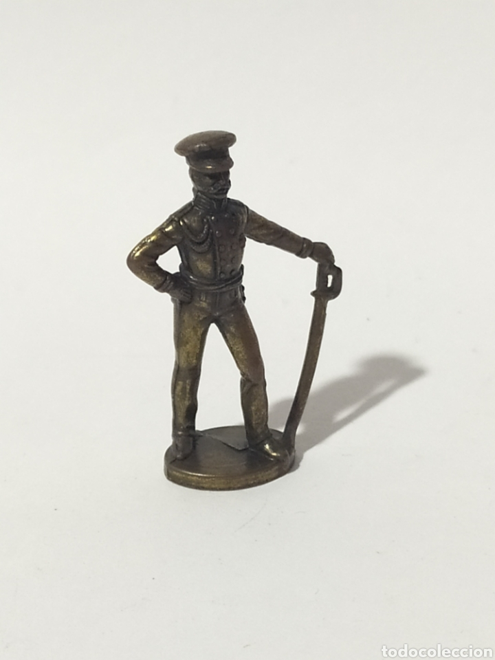 Kinder Figures: Figura kinder de metal. Soldado Prusiano. 1978.