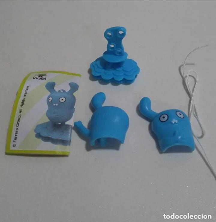Kinder Figures: kinder ugly dolls doll mu&ntilde;eco feo bpz papel vv 300 2021 gatito azul gato figurita figura