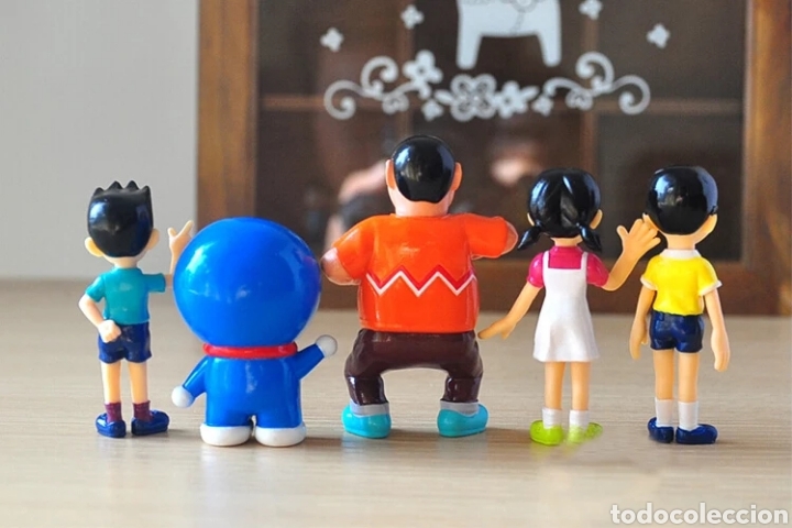 Figuras de goma y PVC: Lote figuras Doraemom - Foto 2