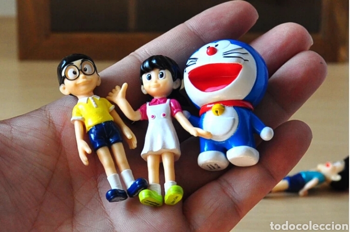 Figuras de goma y PVC: Lote figuras Doraemom - Foto 3