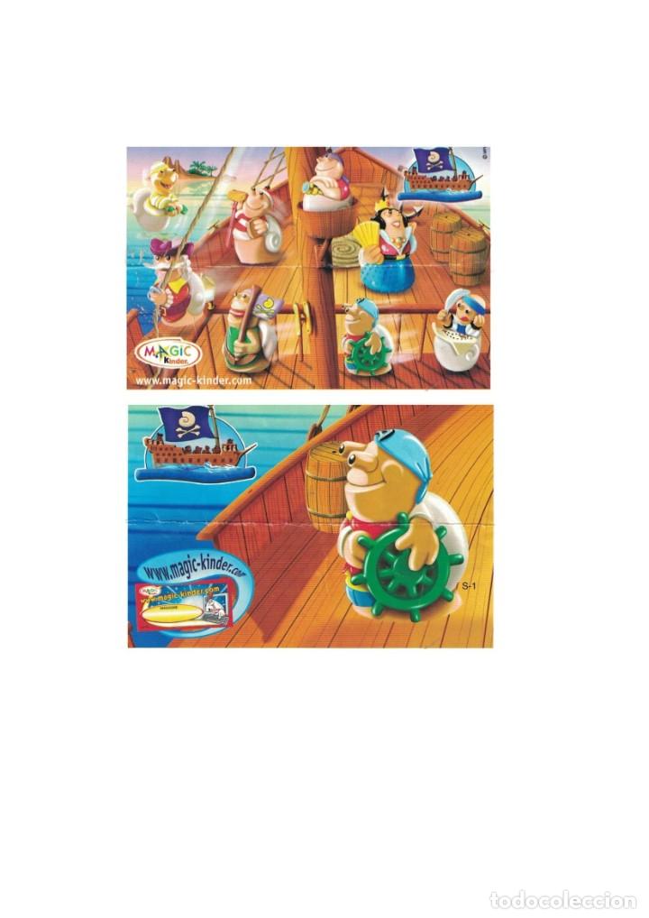 Figuras de goma Kinder: BPZ piratas S-1 - Foto 1
