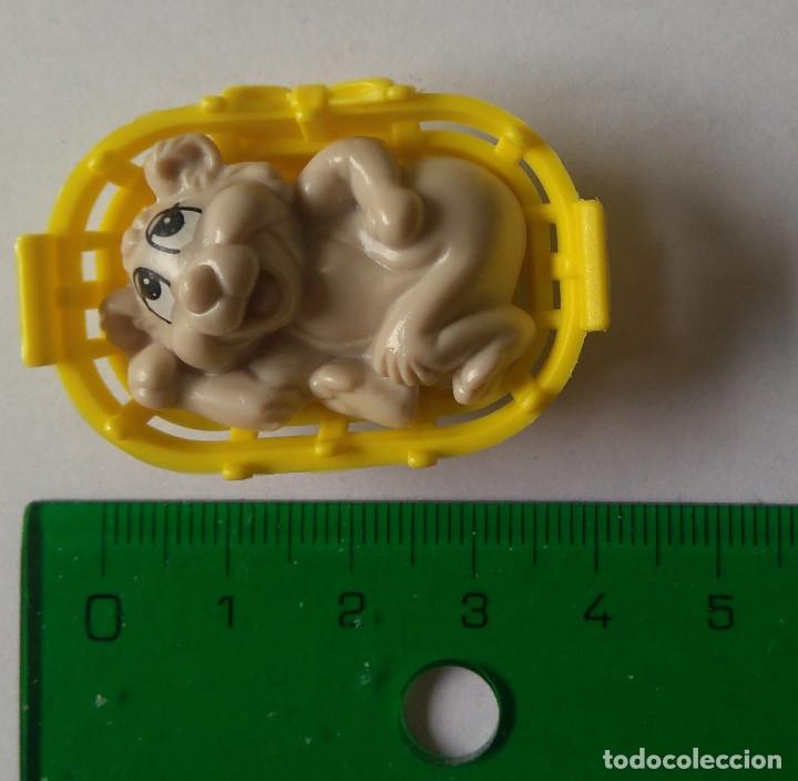 Figuras de Borracha e PVC: osito bear teddy oso kinder cesta mu&ntilde;eco animal domestico