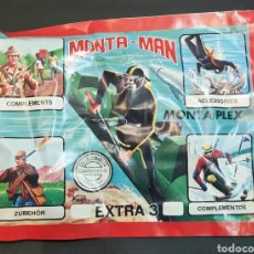 Figuras de Goma y PVC: MONTA-MAN MONTAMAN MONTAPLEX EXTRA 3 CERRADO. Lote 246165140