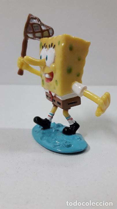Figuras de goma y PVC: BOB ESPONJA . SELLADO VIACROM - Foto 2