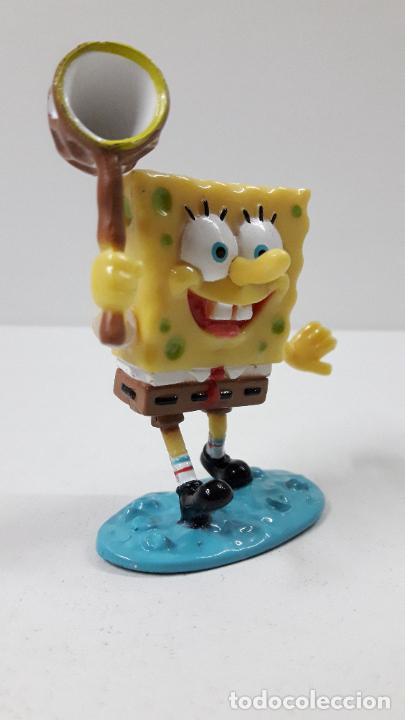 Figuras de goma y PVC: BOB ESPONJA . SELLADO VIACROM - Foto 3
