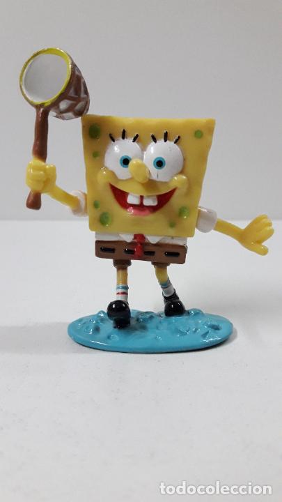 Figuras de goma y PVC: BOB ESPONJA . SELLADO VIACROM - Foto 1