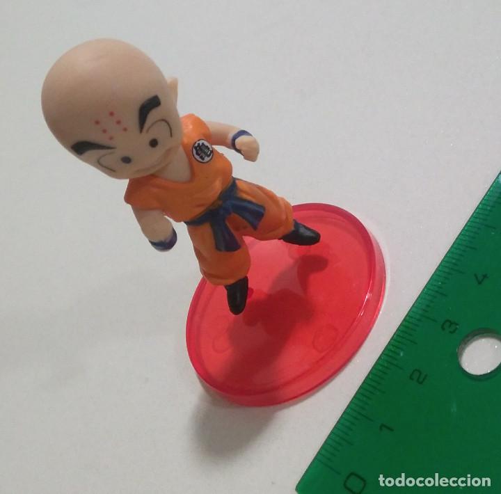 Rubber and PVC Figures: dragon ball mu&ntilde;eco peana figura goma dura personaje bola krilin kurilin