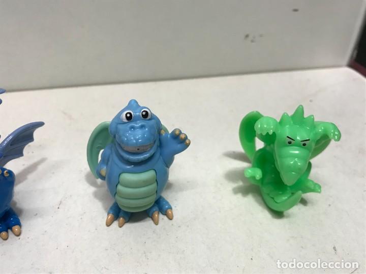 Figuras de goma Kinder: 5 FIGURAS DRAGONES KINDER - Foto 3