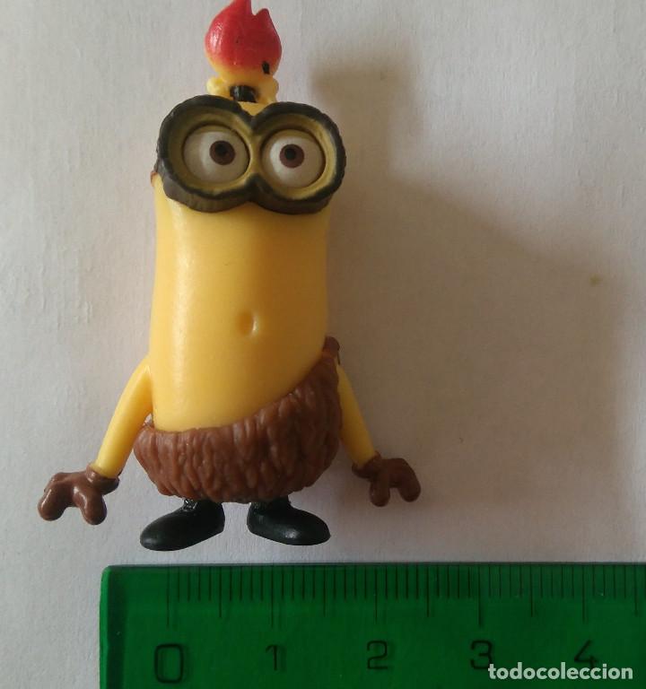 Figurines en Caoutchouc et PVC: mu&ntilde;eco pvc minion minions figurita figura goma dura prehistoria prehistorico