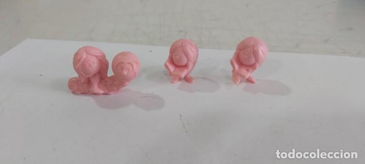Figuras de goma y PVC: LOTE DE FIGURITAS DUNKIN LOS SABIOS - Foto 1