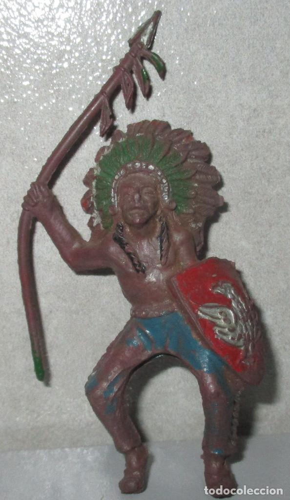 Figuras de goma y PVC: INDIO DE GOMA DE LAFREDO - Foto 1