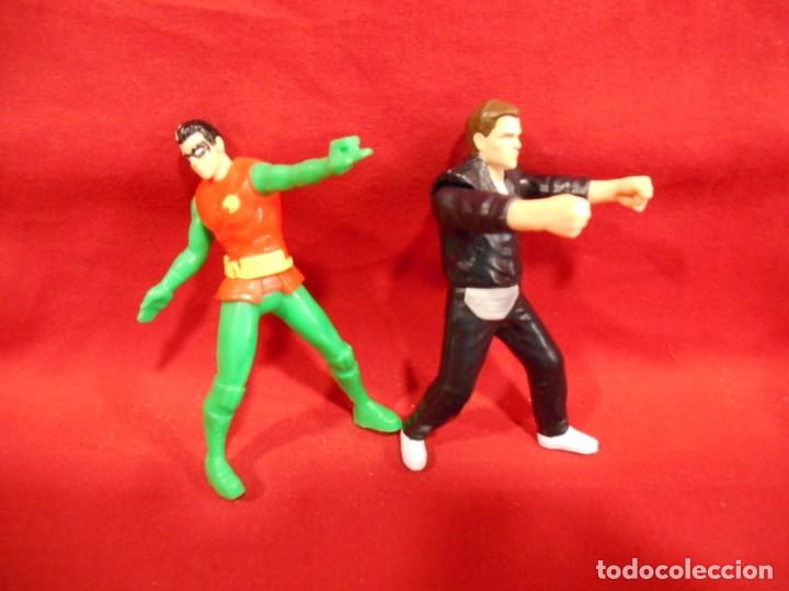 Figuras de goma y PVC: PAREJA DE FIGURAS DE BURGER KING