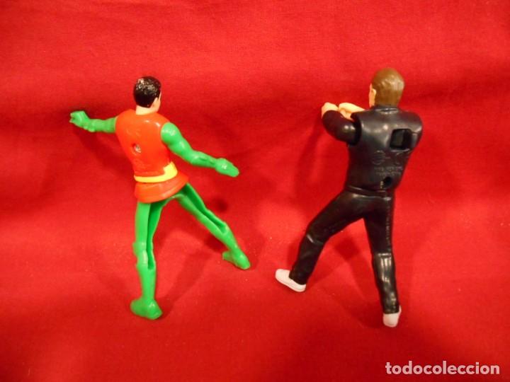 Figuras de goma y PVC: PAREJA DE FIGURAS DE BURGER KING - Foto 2