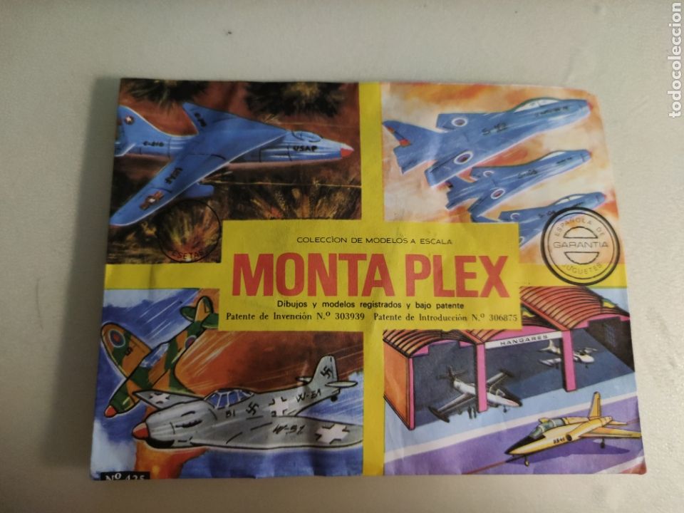 Montaplex aviones a escala cerrado nuevo n° 425. Monta Plex
