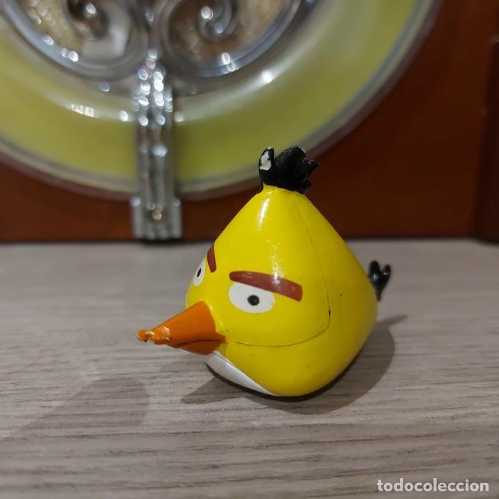 Rubber and PVC Figures: FIGURA PVC O GOMA DURA VANGRY BIRDS AMARILLO