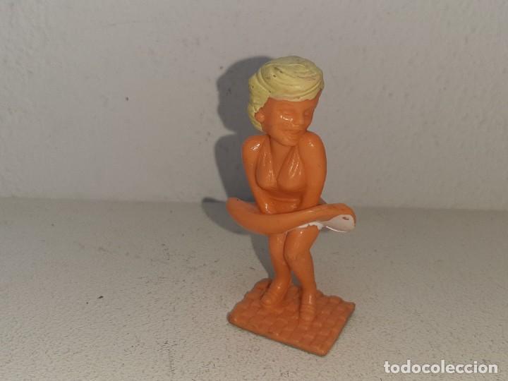 Figuras de goma y PVC: RAREZA - ANTIGUA FIGURA DE GOMA MARILYN MONROE SERIE ESTRELLAS DEL CINE PROMOCION KELLOGG&acute;S A&Ntilde;O 1989