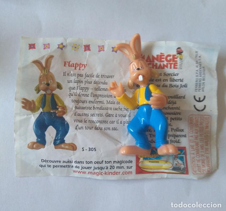 Figuras de Borracha e PVC: manege enchante magic roundabout carrusel encantado kinder conejo flappy bpz papel liebre conejito