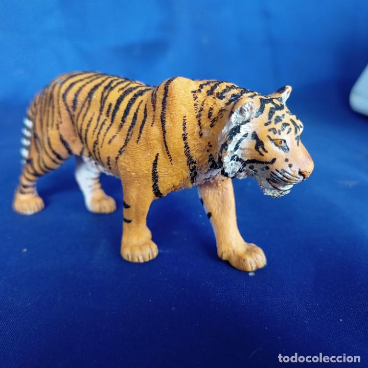 Figuras de goma y PVC: Tigre schleich - Foto 2