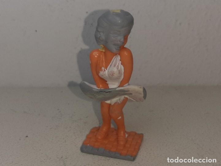 Figuras de goma y PVC: ANTIGUA FIGURA DE GOMA PROMOCIONAL DE KELLOGGS SERIE ESTRELLAS DEL CINE - MARILYN MONROE - A&Ntilde;OS 80