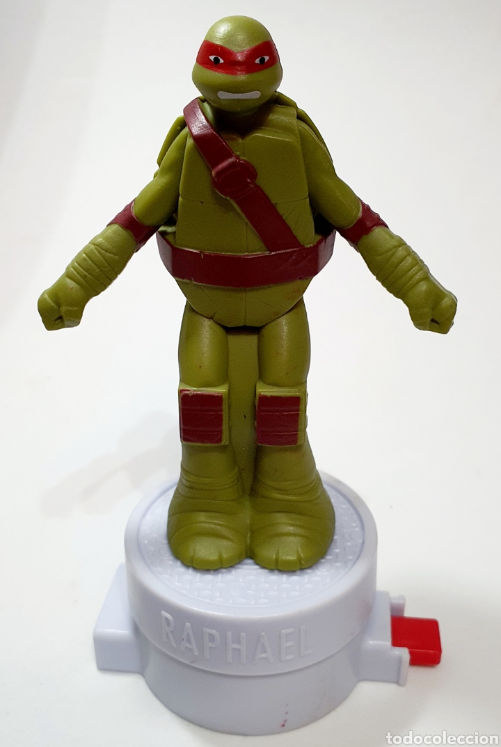 Figuras de goma y PVC: TORTUGAS NINJA RAPHAEL BURGER KING - Foto 2