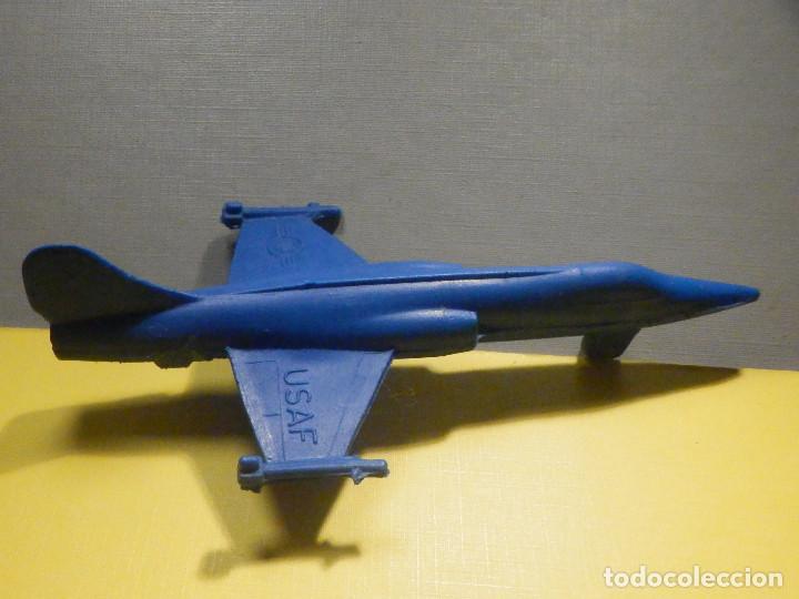 Figuras de Goma y PVC: Avión de plástico - F 104 - StarFighter - Con ruedas - Kiosco - 60´s 70´s - Foto 1 - 249301365