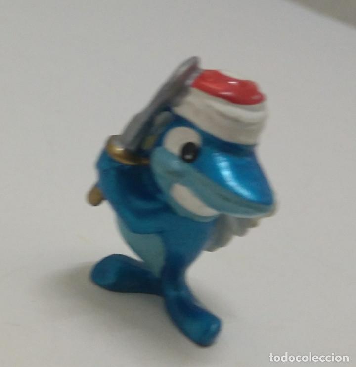 Figuras de Borracha e PVC: tibur ali mu&ntilde;eco espada monobloc kinder figurita antiguo 90's