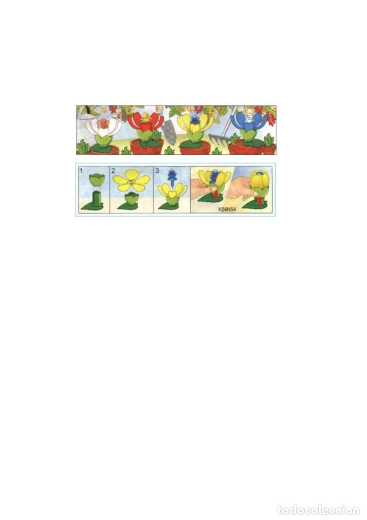 Figuras de Borracha e PVC: BPZ K04 N&ordm; 54 flor amarilla