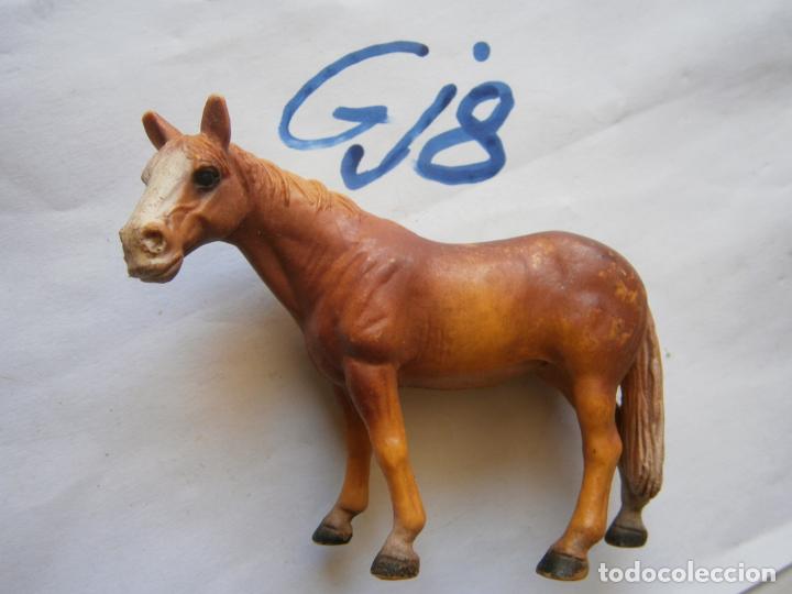 Figurines en Caoutchouc et PVC: ANTIGUA FIGURA DE PVC - CABALLO - TAMA&Ntilde;O MEDIO