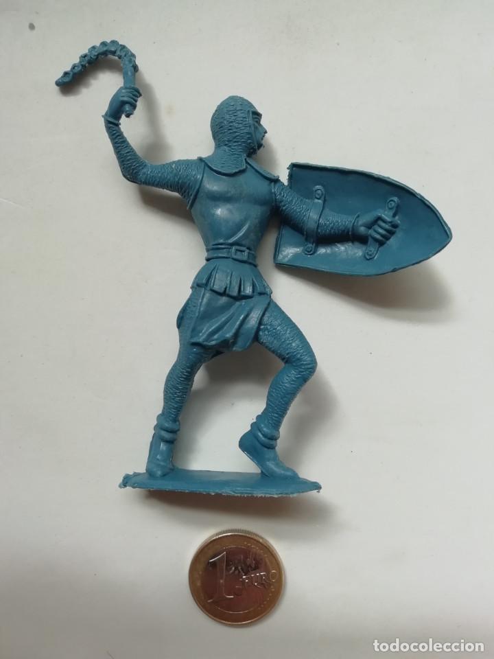 Figuras de Goma y PVC: RARA Y GRAN FIGURA MEDIEVAL DE PLASTICO ANTIGUO TIPO COMANSI JECSAN REAMSA LAFREDO