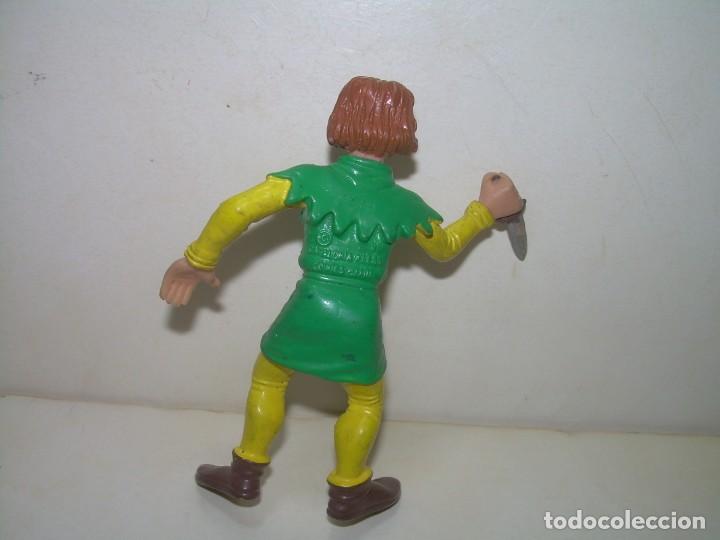 Figuras de goma y PVC: LOTE DE TRES FIGURAS...COMICS SPAIN. - Foto 5