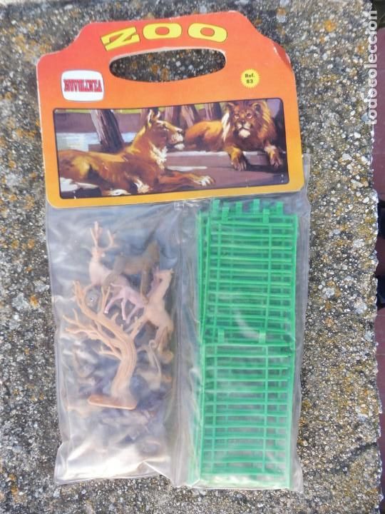 Figuras de goma y PVC: Novolinea bolsa zoo ref. 83 sin abrir - Foto 1