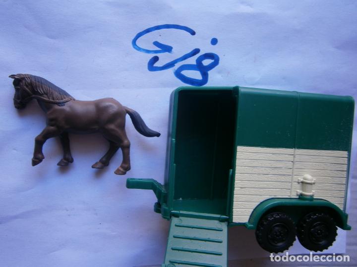 Figuras de goma y PVC: REMOLQUE PARA CABALLO - Foto 2