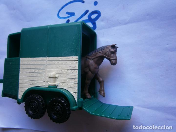 Figuras de goma y PVC: REMOLQUE PARA CABALLO - Foto 3