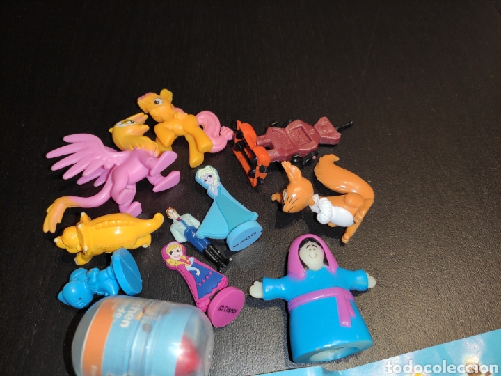 Figuras de goma Kinder: 11 figuras variadas tipo kINDER varias marcas - Foto 4