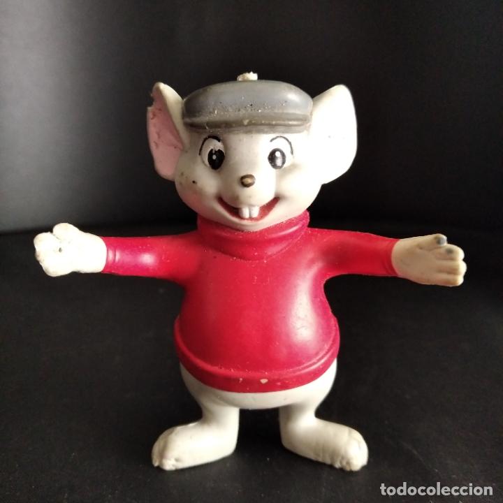 Figuras de goma y PVC: RATON DE los rescatadores en cangurolandia - FIGURA GOMA ELASTICA DISNEY -