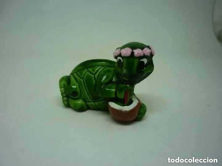 Figuras de goma Kinder: Figura Kinder tortuga - Foto 1