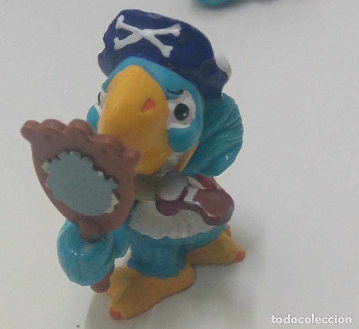 Figuras de Borracha e PVC: KINDER LORO PIRATA PAPAGAYo miniatura mini pajaro papagali ESPEJO