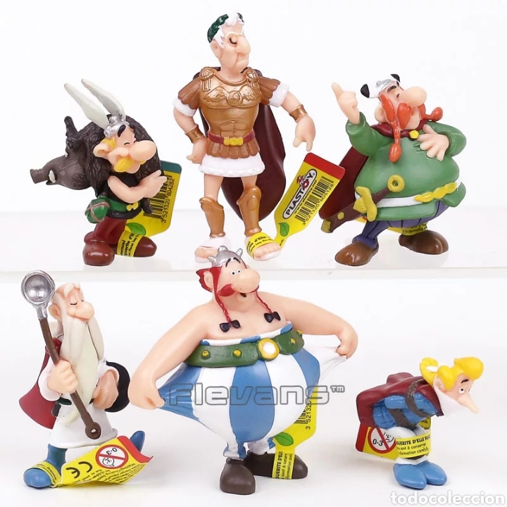 Figuras de goma y PVC: Lote figuras Asterix y obelis - Foto 2
