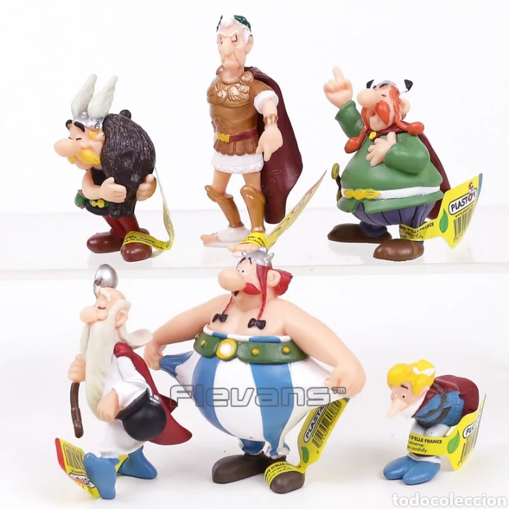 Figuras de goma y PVC: Lote figuras Asterix y obelis - Foto 3