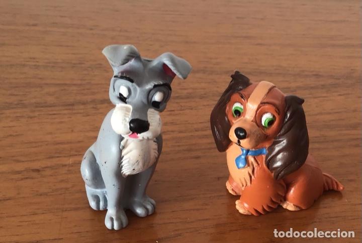 Rubber and PVC Figures: Mu&ntilde;ecos goma La dama y el vagabundo C&oacute;mic Spain