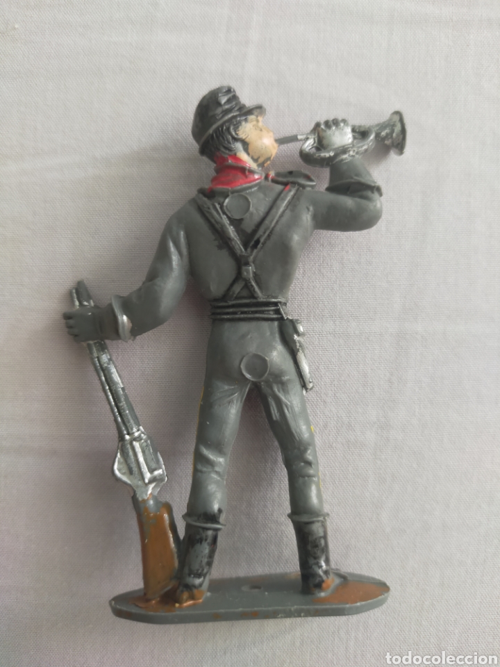 Figuras de goma y PVC: Comansi soldado confederado - Foto 2